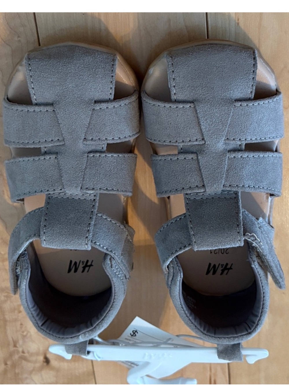 H&M Kids Sandals in Light Gray